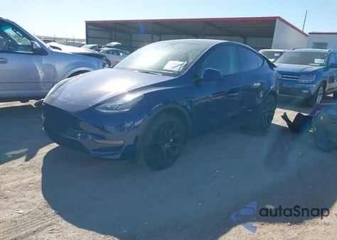 2021 Tesla Model Y Long Range Dual Motor All-Wheel Drive из США, поврежденный, VIN 5YJYGDEE4MF254523